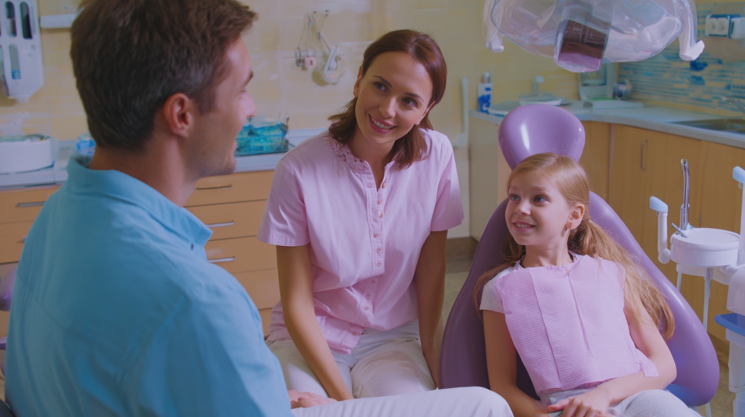 Child having a calm and friendly dental visit in Durango CO