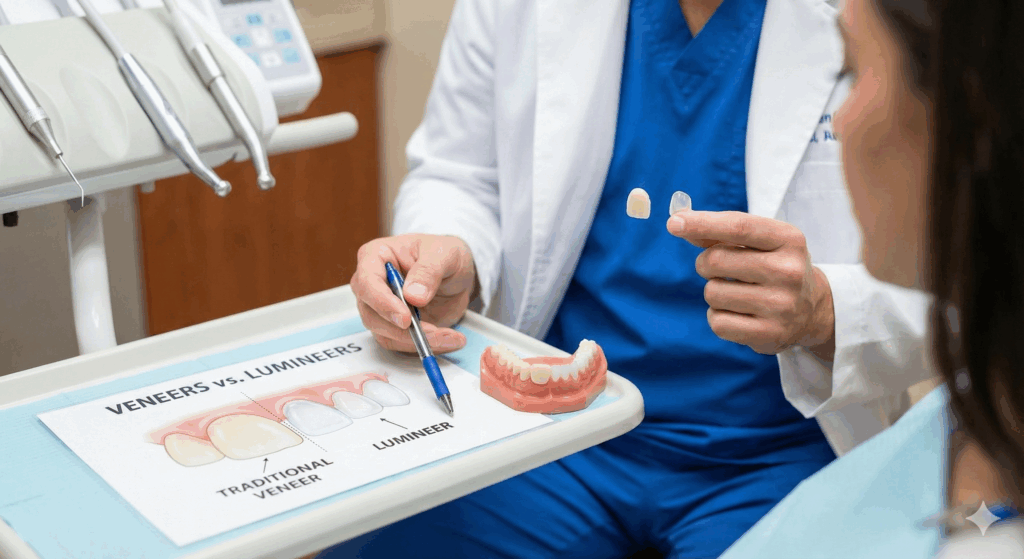 veneers lumineers difference