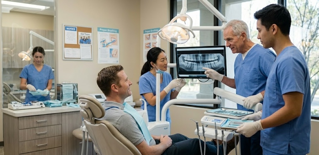 implants after dentures